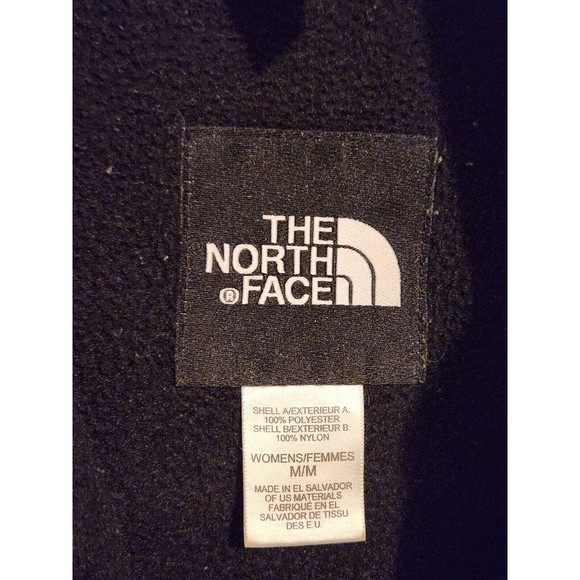 The North Face women size medium Polartec Black Fleece Full Zip Jacket - Picture 4 of 6